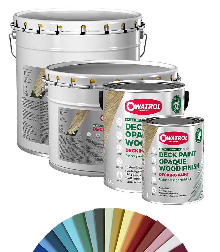 Owatrol Decking Paint Opaque - Tinted Colour Match