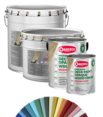 Owatrol Decking Paint Opaque - Tinted Colour Match