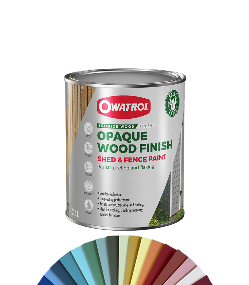Owatrol Shed and Fence Paint - 2.5L - Tinted Colour Match