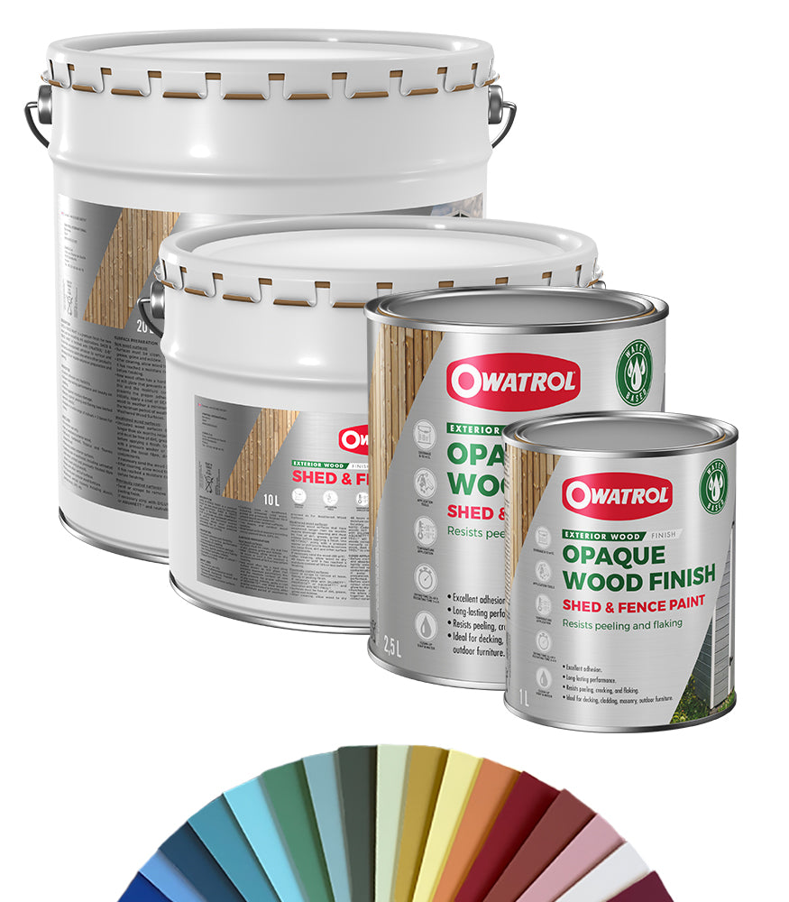 Owatrol Shed and Fence Paint - Tinted Colour Match