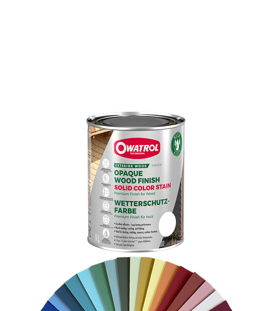 Owatrol Solid Colour Stain - 1L - Tinted Colour Match