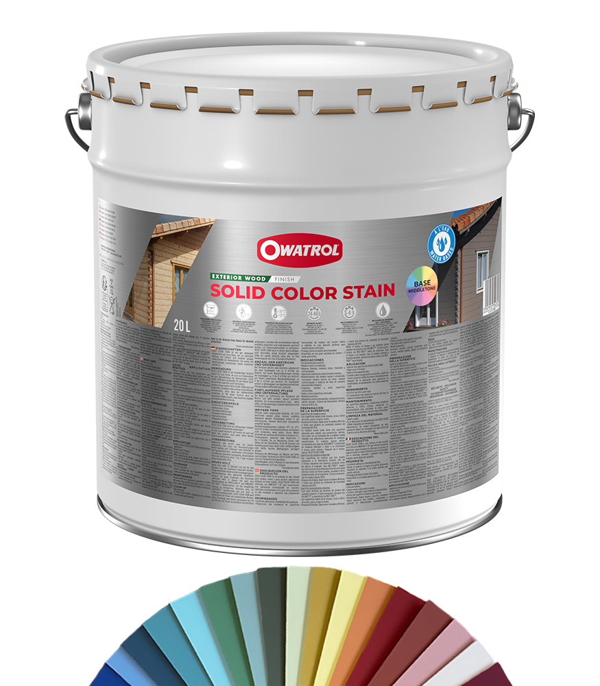 Owatrol Solid Colour Stain - 20L - Tinted Colour Match
