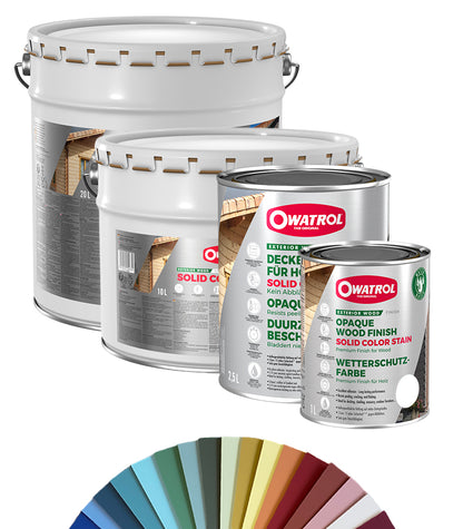 Owatrol Solid Colour Stain - Tinted Colour Match