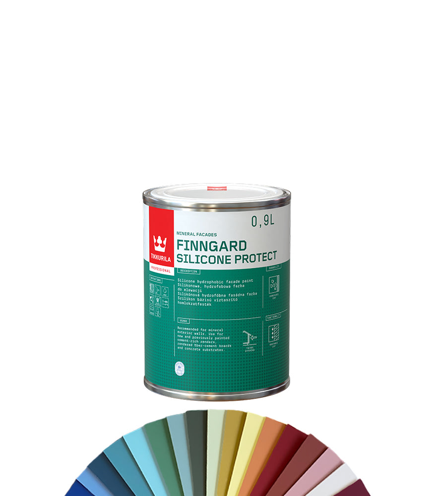 Tikkurila Finngard Silicone Protect for Mineral Exterior Walls - 1L - Tinted Colour Match