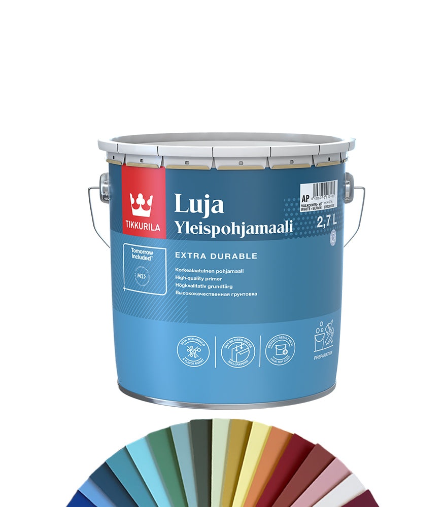 Tikkurila Luja Universal Primer - 3L - Tinted Colour Match