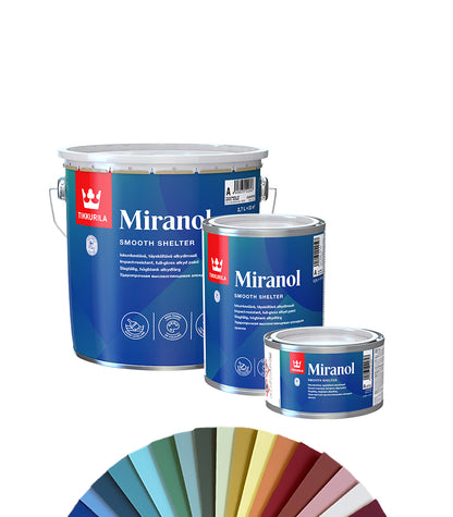 Tikkurila Miranol High Gloss Enamel Paint - Tinted Colour Match