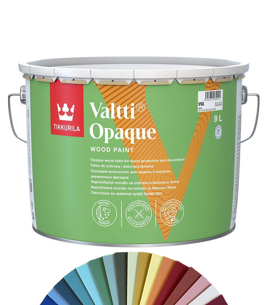 Tikkurila Valtti Opaque Premium Exterior Paint - 10L - Tinted Colour Match