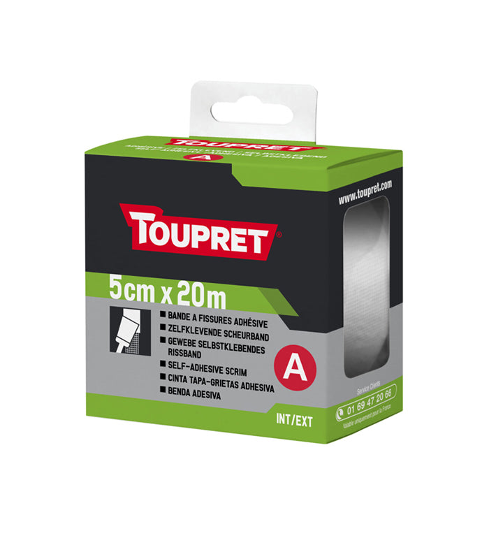 Toupret Self-Adhesive Scrim Tape - 5cm x 20m