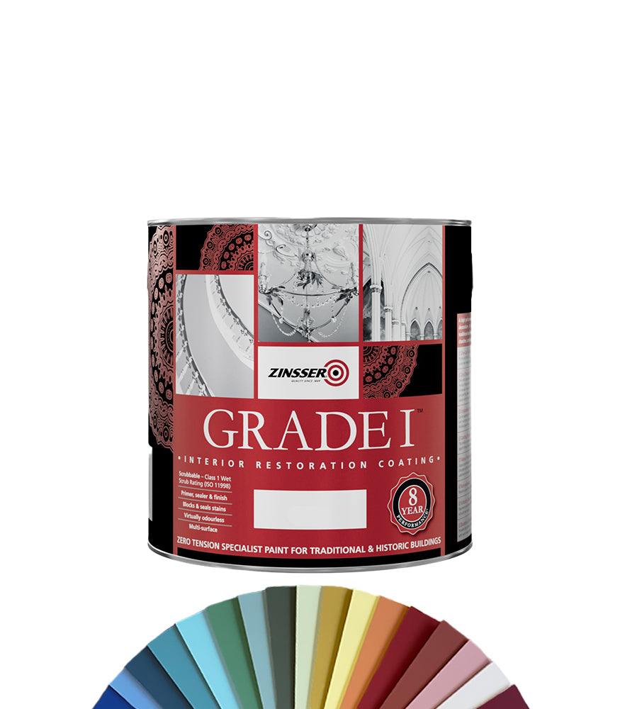 Zinsser Grade 1 - 2.5 Litre - Tinted Mixed Colour