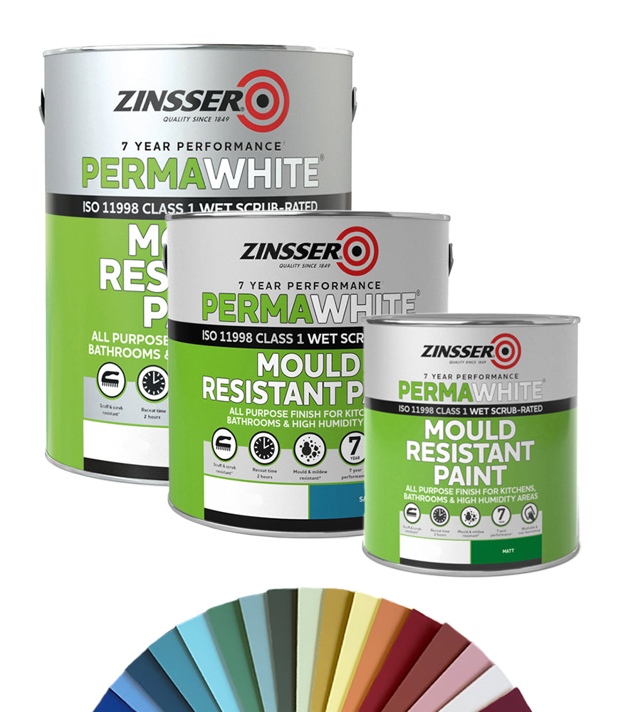 Zinsser Perma-White Interior Paint - Tinted Colour Match