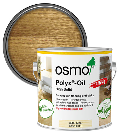Osmo Polyx Oil Anti-Slip - Clear - Satin - 2.5L