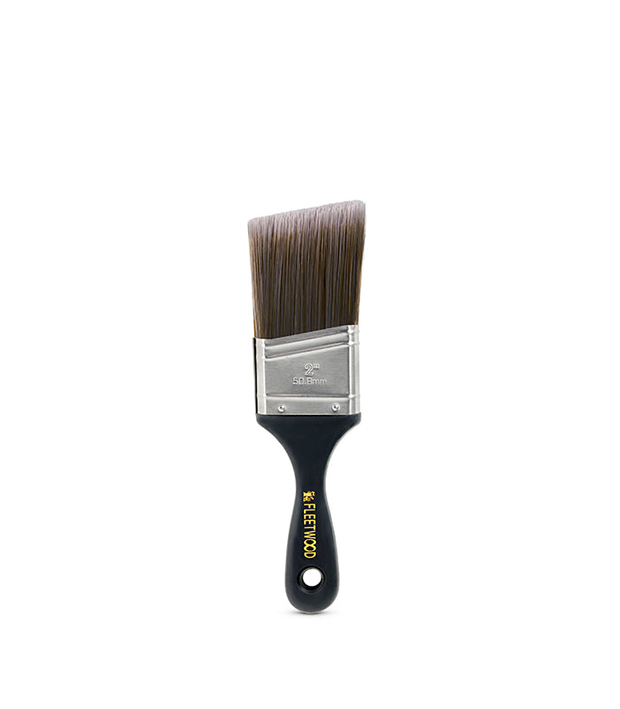 Fleetwood Short Grip Angled Paint Brush - 2 Inch