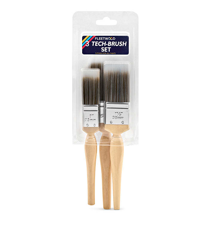 Fleetwood Tech Brush Set - 3 Pack