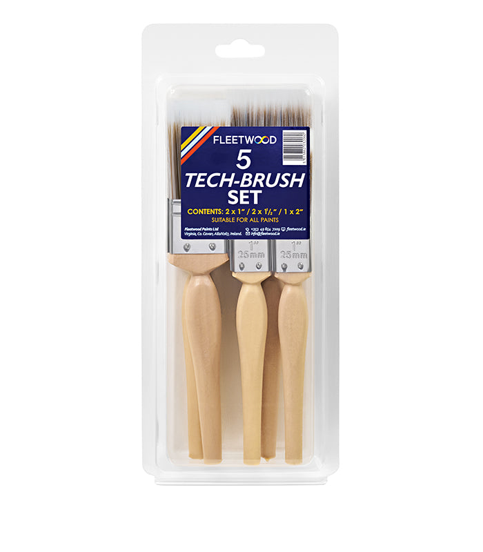 Fleetwood Tech Brush Set - 5 Pack