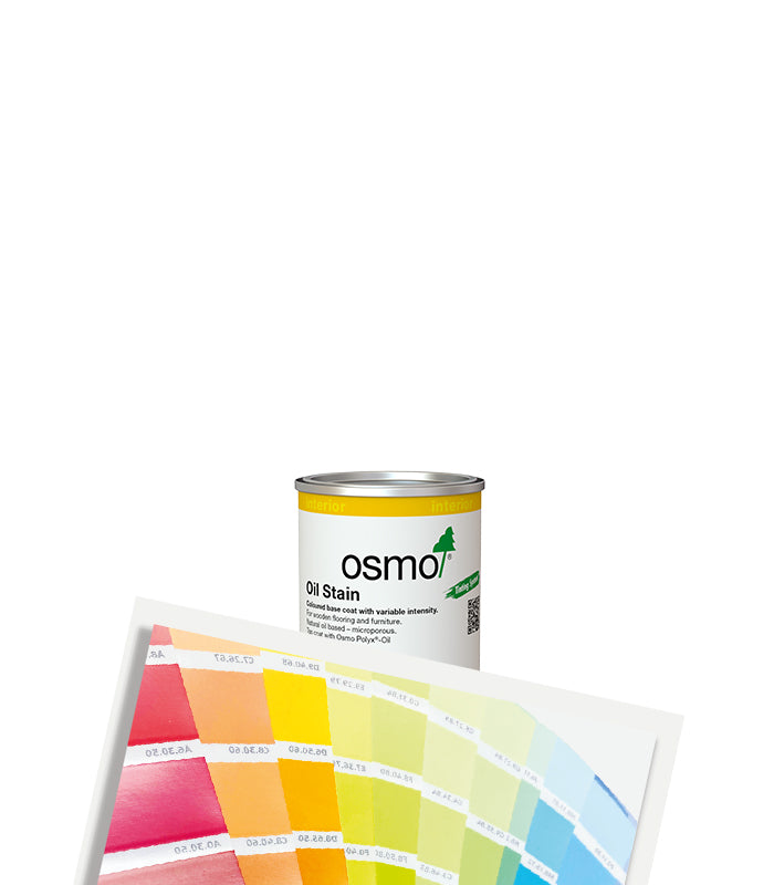 Osmo Oil Stain Satin - 125ml - Tinted Mixed Colour