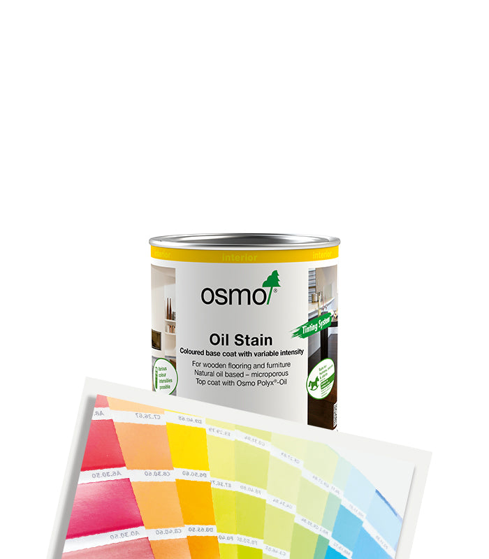 Osmo Oil Stain Satin - 500ml - Tinted Mixed Colour