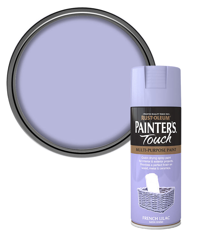 Rust-Oleum Painter’s Touch Spray Paint 400ml Satin - French Lilac