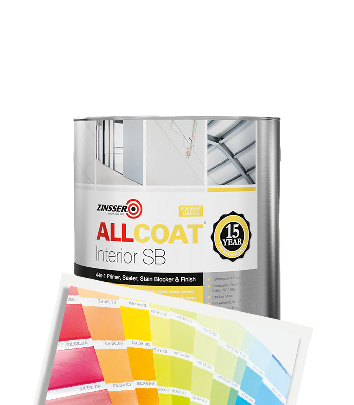Zinsser AllCoat Multi Surface Primer & Finish - 2.5 Litre - Tinted Mixed Colour