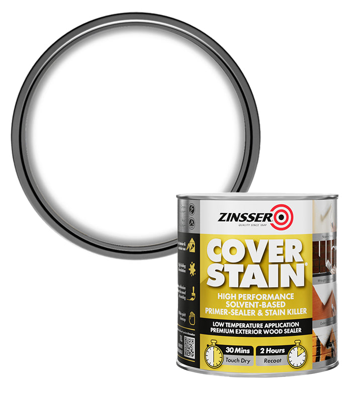 Zinsser Cover Stain - Primer Sealer - 1 Litre