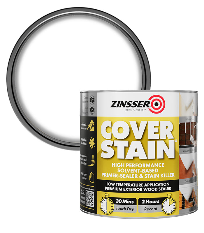 Zinsser Cover Stain - Primer Sealer - 2.5 Litre