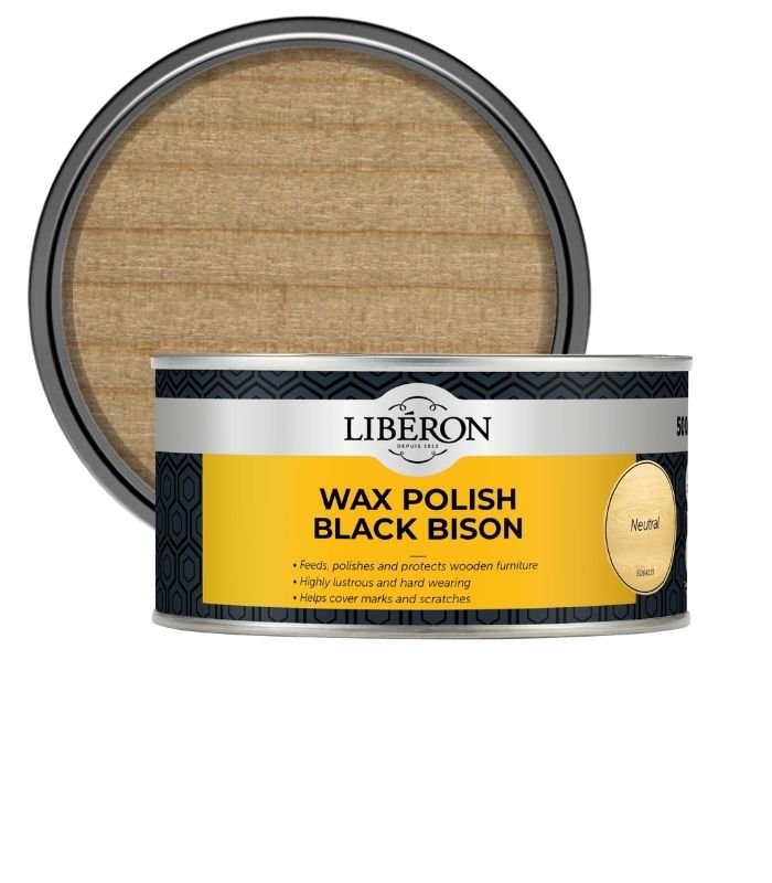 Liberon Wax Polish Black Bison Paste - Neutral - 500ml