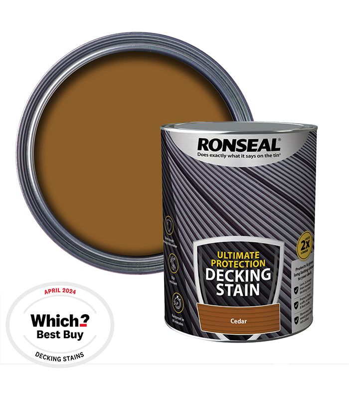 Ronseal Ultimate Decking Stain - 5L - Cedar