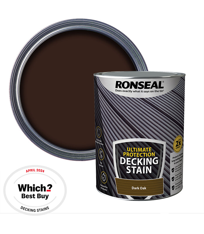 Ronseal Ultimate Decking Stain - 5L - Dark Oak