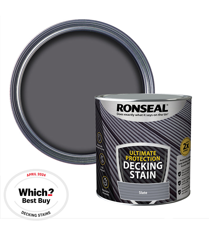Ronseal Ultimate Decking Stain - 2.5L - Slate