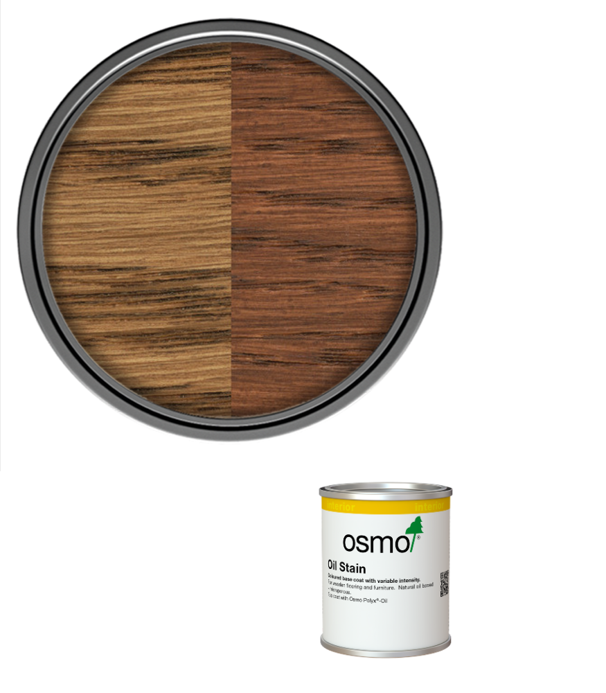 Osmo Oil Stain Satin - Cognac - 125ml