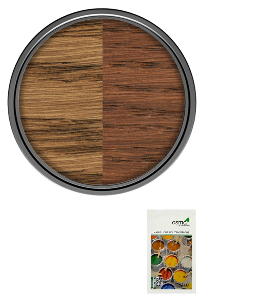 Osmo Oil Stain Satin - Cognac - Sample 5ml