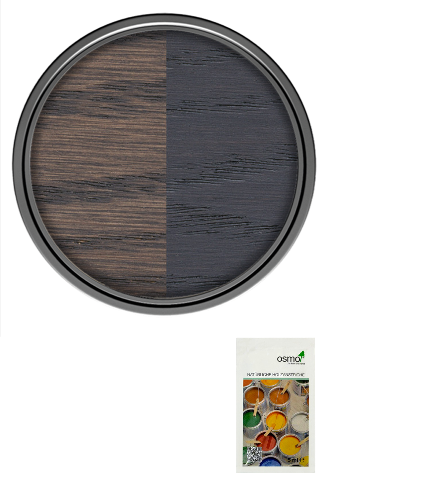 Osmo Oil Stain Satin - Graphite - Sample 5ml
