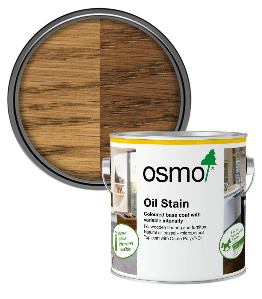 Osmo Oil Stain Satin - Havanna - 2.5L