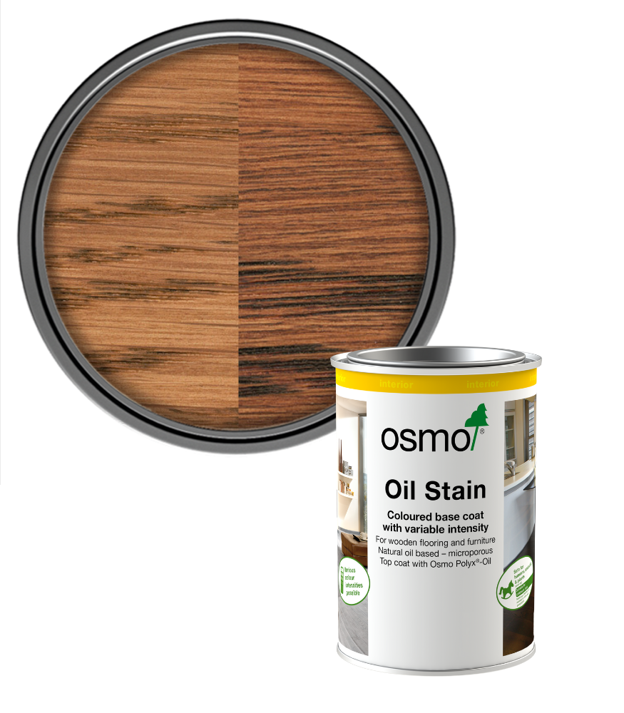 Osmo Oil Stain Satin - Jatoba - 1L