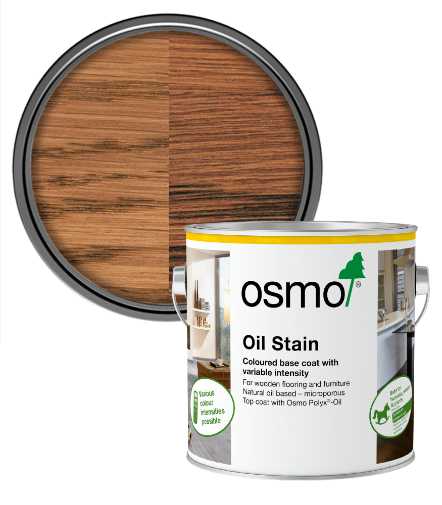 Osmo Oil Stain Satin - Jatoba - 2.5L