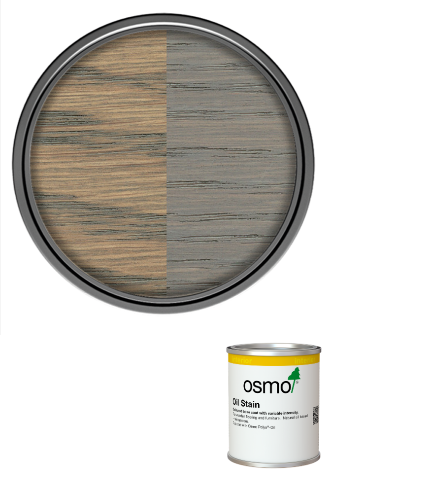 Osmo Oil Stain Satin - Silver Grey - 125ml