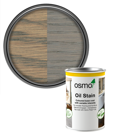 Osmo Oil Stain Satin - Silver Grey - 1L