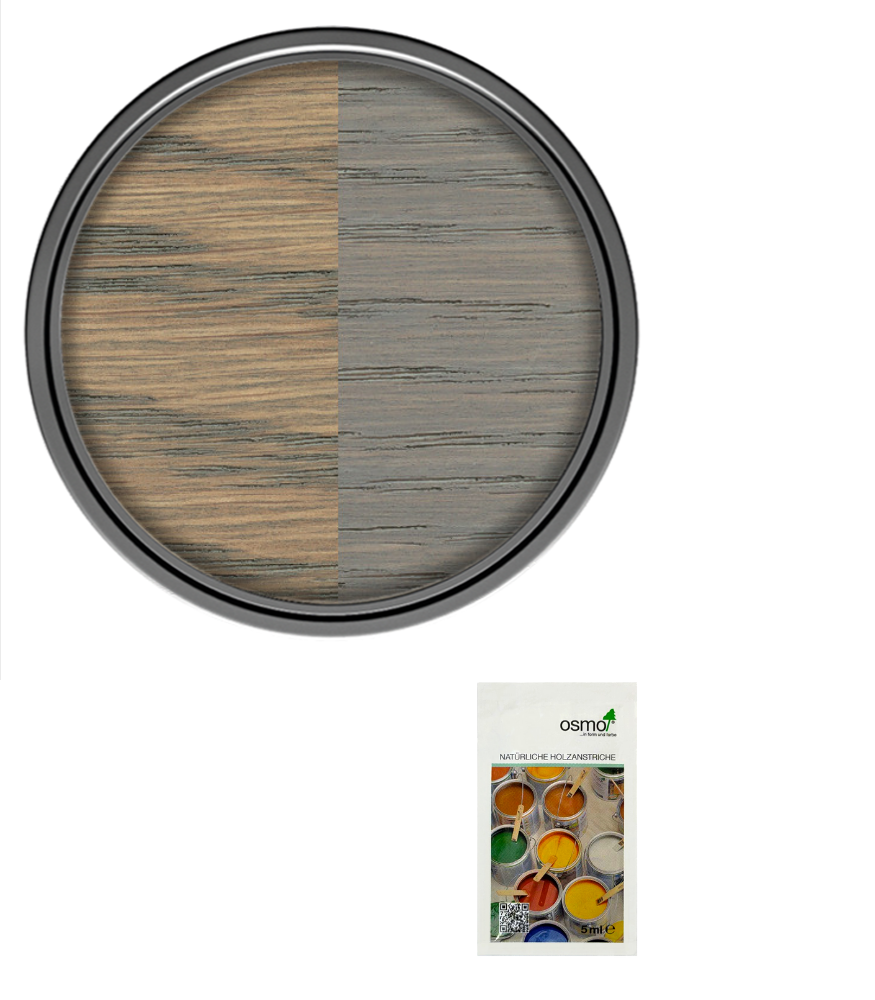 Osmo Oil Stain Satin - Silver Grey - Sample 5ml