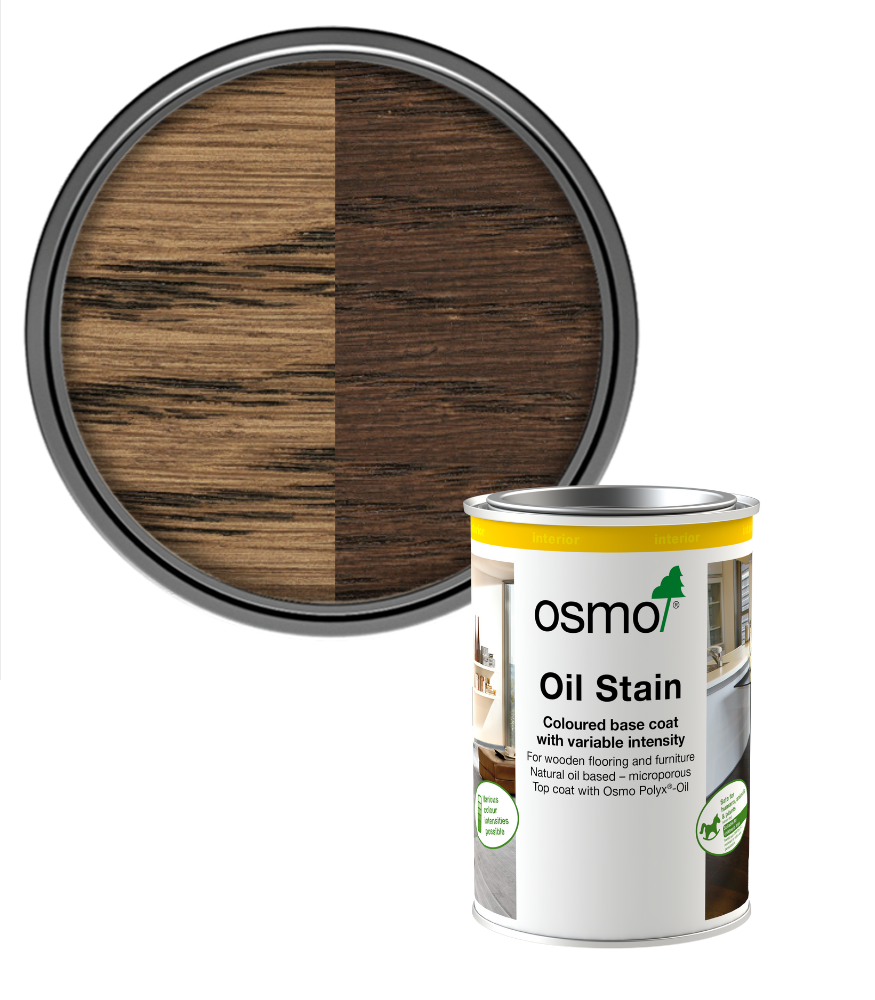 Osmo Oil Stain Satin - Tobacco - 1L