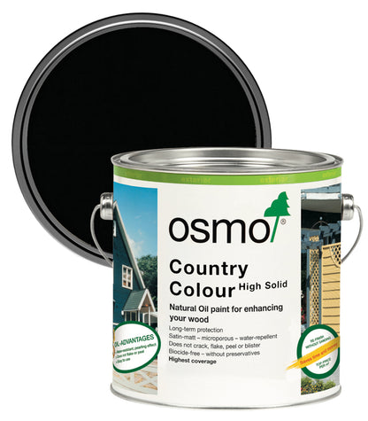 Osmo Country Colour -  Charcoal - 2.5 Litre