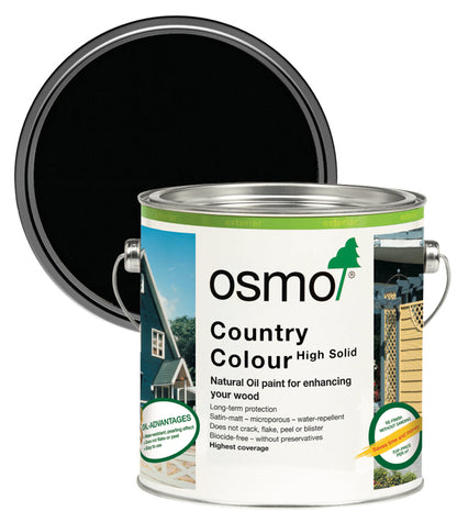 Osmo Country Colour - Charcoal - 2.5 Litre