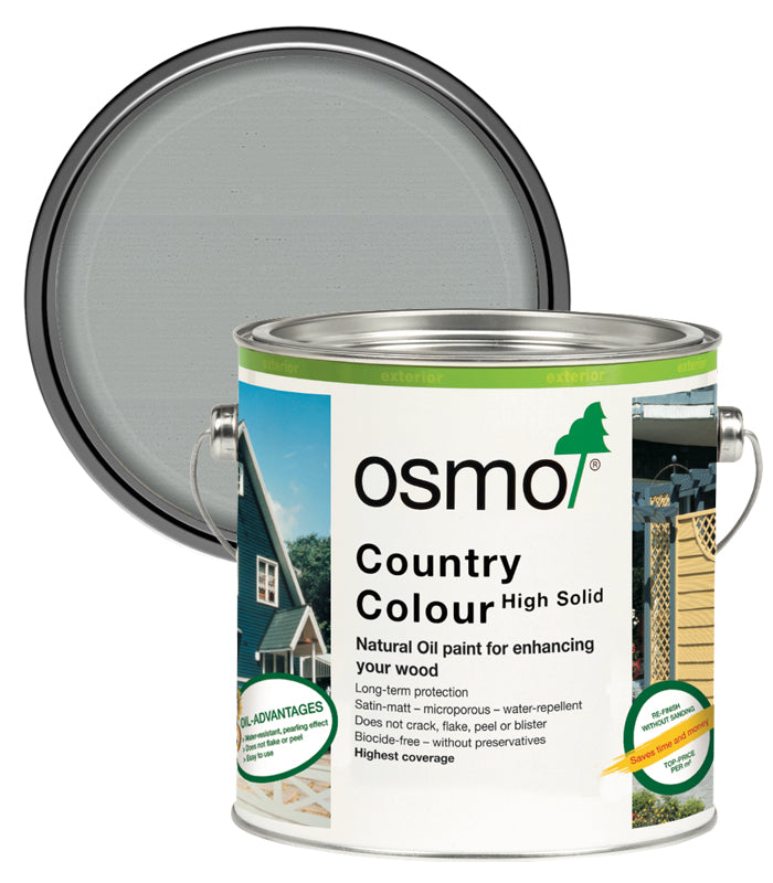 Osmo Country Colour -  Light Grey - 2.5 Litre