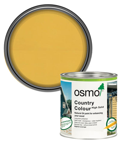 Osmo Country Colour - Sunflower Yellow - 750ml
