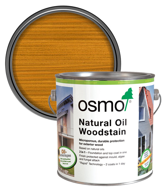 Osmo Natural Oil Woodstain - Pine - 2.5 Litre