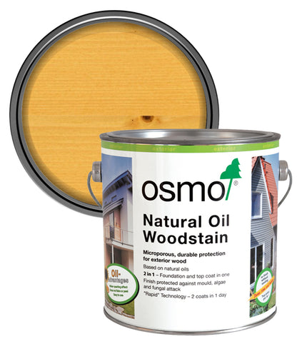 Osmo Natural Oil Woodstain - Stone Pine - 2.5 Litre