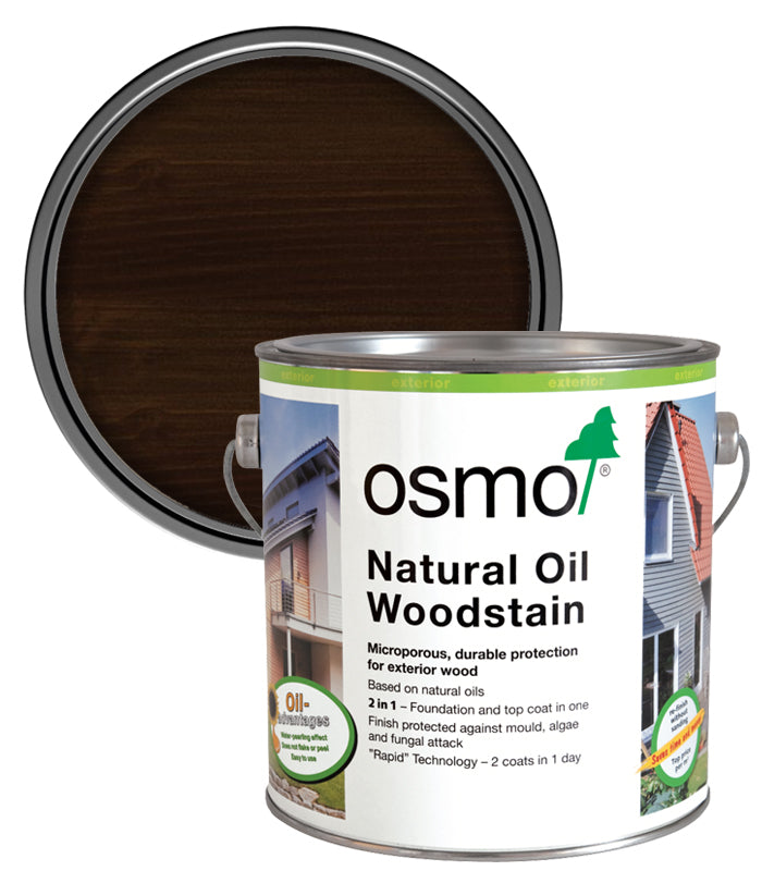 Osmo Natural Oil Woodstain - Rosewood - 2.5 Litre