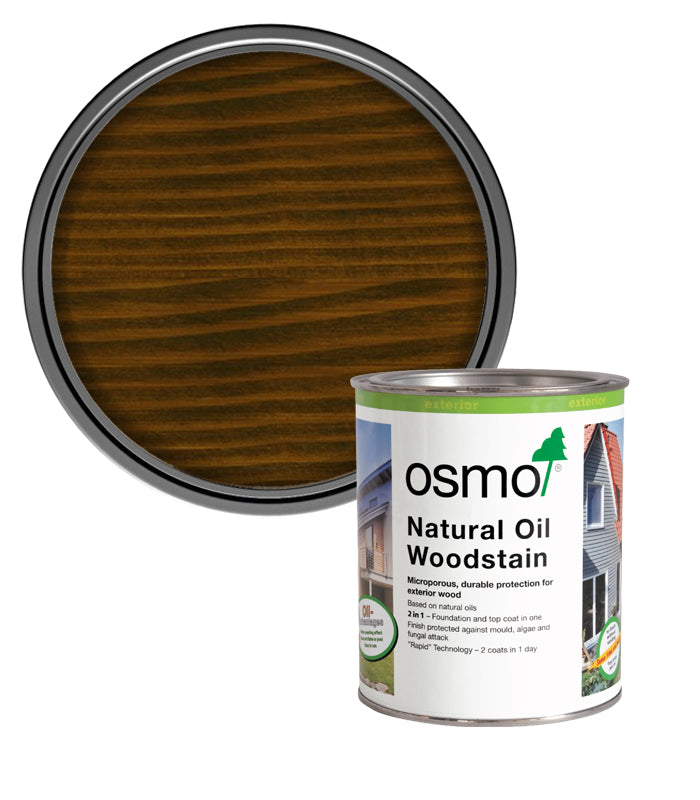 Osmo Natural Oil Woodstain - Walnut - 750ml