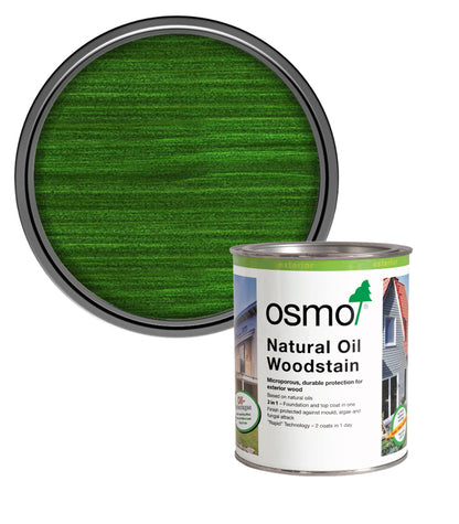 Osmo Natural Oil Woodstain - Fir Green - 750ml