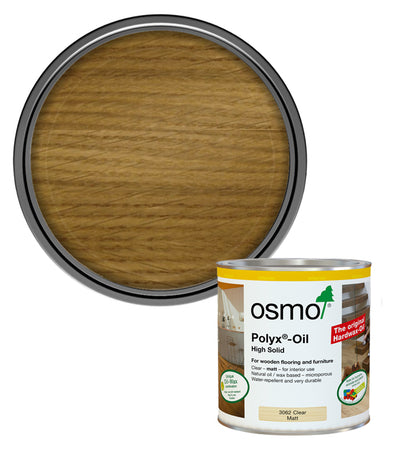 Osmo Polyx Hard Wax Oil - Clear - Matt - 375ml
