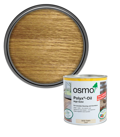 Osmo Polyx Hard Wax Oil - Clear - Satin - 375ml