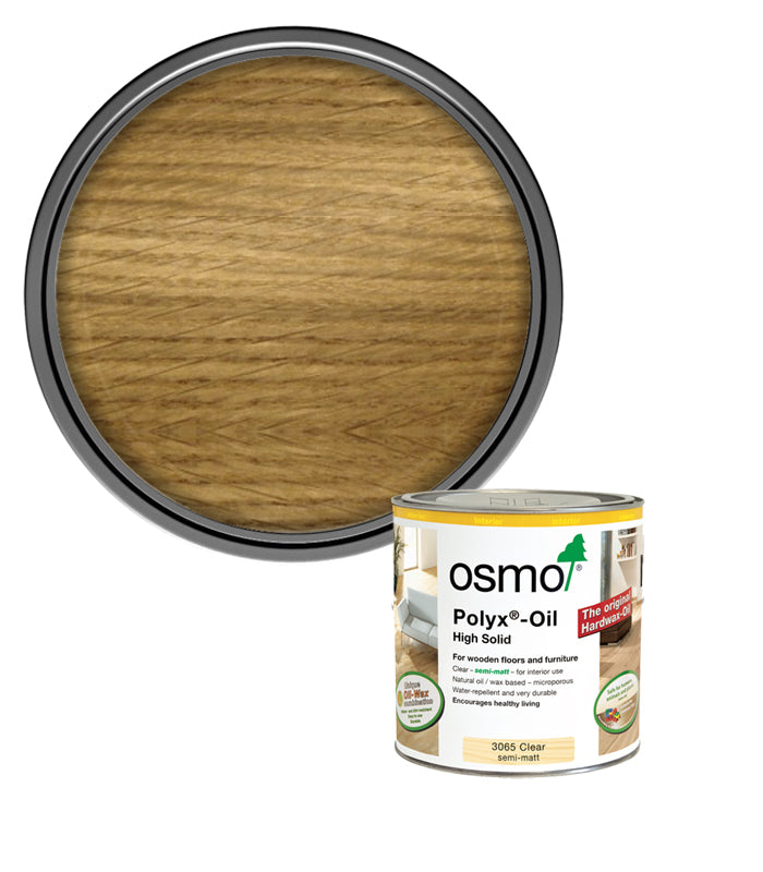 Osmo Polyx Hard Wax Oil - Clear - Semi-Matt - 375ml
